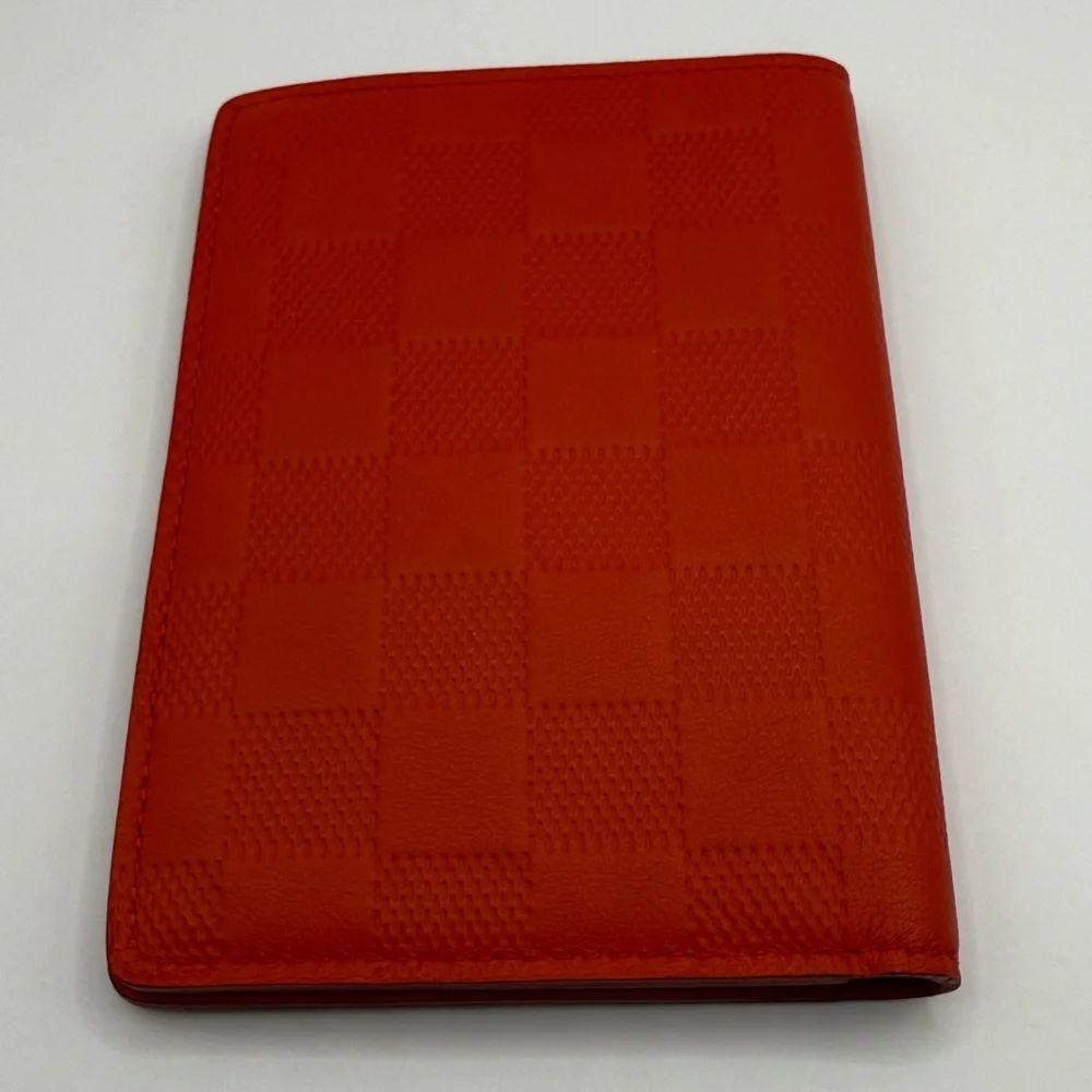 Neon Damier Infini Pocket Organizer Orange - Picture 4 of 4